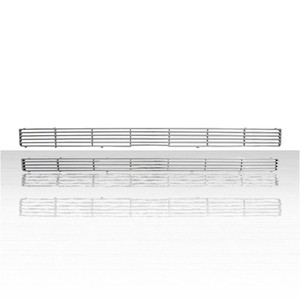 2pc Chrome ABS Grille Insert for 2002-2005 Chevrolet Trailblazer LS, LT