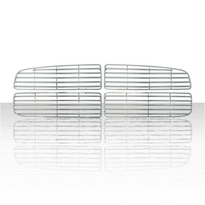 4pc Chrome ABS Billet Grille Insert for 2002-2004 Dodge RAM ST, SXT, SLT