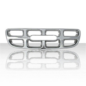 1pc Chrome ABS Grille Overlay for 2000-2003 Isuzu Rodeo S, LS, LSE