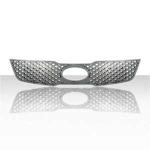 1pc Chrome ABS Grille Insert for 2010 KIA Forte LS, EX, SX