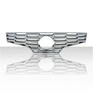 1pc Chrome ABS Honeycomb Grille Overlay for 2007-2009 Nissan Altima S, SE