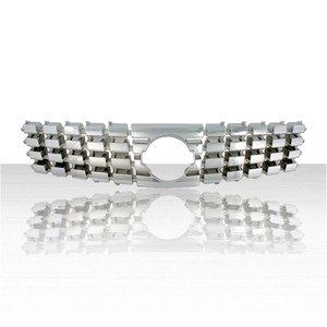 1pc Chrome ABS Grille Overlay for 2007-2009 Nissan Sentra 2.0, 2.0S, 2.0SL