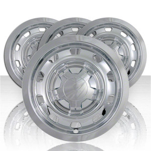 Set of Four 16" Chrome ABS Wheel Skin Covers for 2009-2012 Chevy Colorado WT