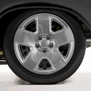 Set of Four 17" Chrome 5 Spoke Wheel Covers for 2008 Dodge Magnum (Bolt-on)