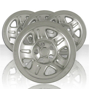 Set of Four 15" Chrome ABS Wheel Skins for 2002-2006 Jeep Wrangler