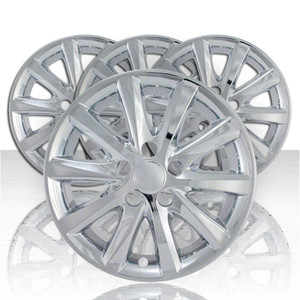 Set of Four 16" Chrome ABS Wheel Skins for 2010-2011 Toyota Camry XLE/Hybrid