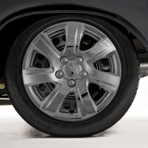 Set of Four 16" Silver ABS Wheel Covers for 2010-2011 Toyota Camry (Push-on)