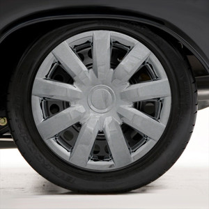 Set of Four 15" Chrome ABS Wheel Covers for 2004-2006 Toyota Camry (Push-on)
