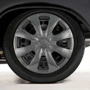 Set of Four 15" Chrome Wheel Covers for 2009-2013 Toyota Corolla Base/LE (Push-on)