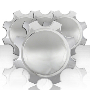 Set of 4 Chrome ABS Center Caps for 2011-2014 Chevy Silverado 1500
