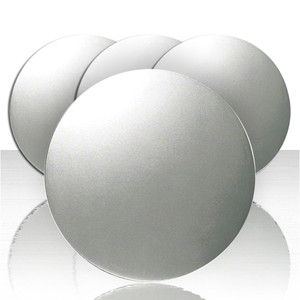 Set of 4 Brushed Aluminum ABS Center Caps for 1995-99 Chevy Tahoe 15" Wheel