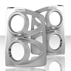 Tail Light Bezel Set for 2005-2011 Dodge Dakota - Chrome