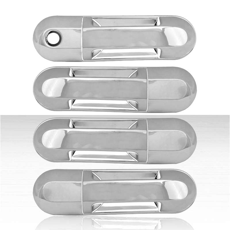 Set of Four Chrome Door Handle Covers fit 2007-2010 Ford Explorer Sport Trac 