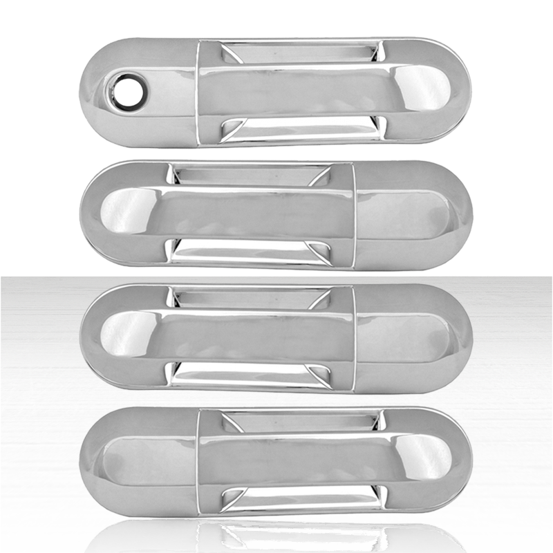 Set of Four Chrome Door Handle Covers fit 2007-2010 Ford Explorer Sport Trac Set of Four Chrome Door Handle Covers fit 2007-2010 Ford Explorer Sport Trac
