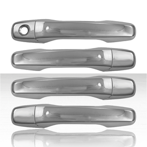 Jeep Grand Cherokee Chrome Set Mirror Cover Set and 4 Door Handle Cover Set with Smartkey 2011-2012 -2013
