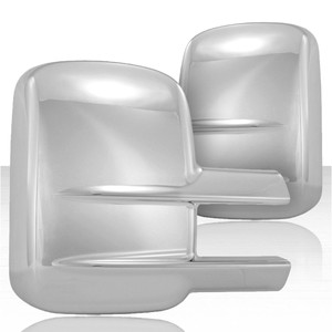 Towing Mirror Cover Set for 2007-2014 GMC Sierra 2500 - Chrome