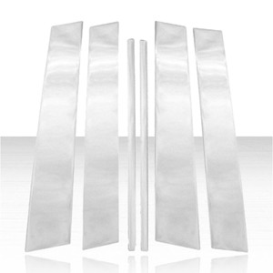 Pillar Post Cover Set for 2006-2011 Cadillac DTS Stainless Steel