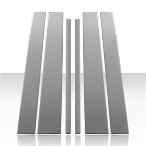 Pillar Post Cover Set for 2002-2009 Chevy Trailblazer Stainless Steel