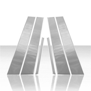 Pillar Post Cover Set for 2006-2010 Mercury Milan Stainless Steel