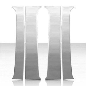 Pillar Post Cover Set for 2002-2006 Chevy Avalanche Stainless Steel