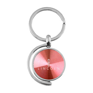 Lincoln on Pink Spinner Keychain - Officially Licensed