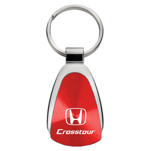 Honda Crosstour on Red Teardrop Keychain - Officially Licensed