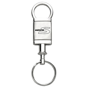 Acura Type S on Satin-Chrome Valet Keychain - Officially Licensed