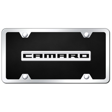 Au-TOMOTIVE GOLD | License Plate Covers and Frames | Chevrolet Camaro | AUGD1476
