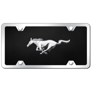 Au-TOMOTIVE GOLD | License Plate Covers and Frames | Ford Mustang | AUGD1480
