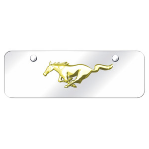 Au-TOMOTIVE GOLD | License Plate Covers and Frames | Ford Mustang | AUGD1507