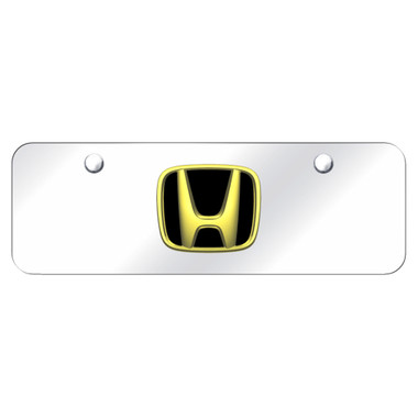 Au-TOMOTIVE GOLD | License Plate Covers and Frames | Honda | AUGD1514