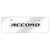 Au-TOMOTIVE GOLD | License Plate Covers and Frames | Honda Accord | AUGD1557