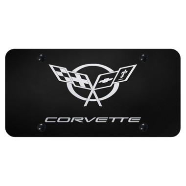 Au-TOMOTIVE GOLD | License Plate Covers and Frames | Chevrolet Corvette | AUGD1611