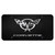 Au-TOMOTIVE GOLD | License Plate Covers and Frames | Chevrolet Corvette | AUGD1611
