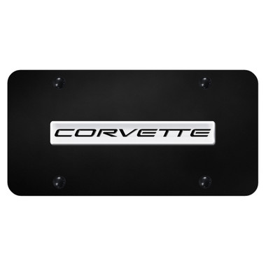 Au-TOMOTIVE GOLD | License Plate Covers and Frames | Chevrolet Corvette | AUGD1681