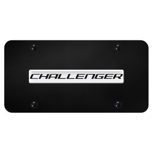 Au-TOMOTIVE GOLD | License Plate Covers and Frames | Dodge Challenger | AUGD1701