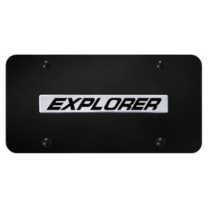 Au-TOMOTIVE GOLD | License Plate Covers and Frames | Ford Explorer | AUGD1719