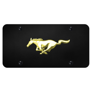 Au-TOMOTIVE GOLD | License Plate Covers and Frames | Ford Mustang | AUGD1728