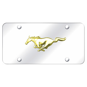 Au-TOMOTIVE GOLD | License Plate Covers and Frames | Ford Mustang | AUGD1730