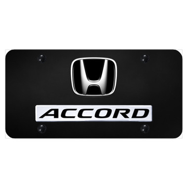 Au-TOMOTIVE GOLD | License Plate Covers and Frames | Honda Accord | AUGD1754