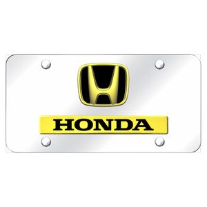 Au-TOMOTIVE GOLD | License Plate Covers and Frames | Honda | AUGD1774