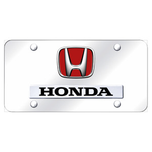 Au-TOMOTIVE GOLD | License Plate Covers and Frames | Honda | AUGD1780