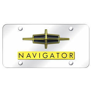 Au-TOMOTIVE GOLD | License Plate Covers and Frames | Lincoln Navigator | AUGD1814