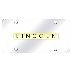 Au-TOMOTIVE GOLD | License Plate Covers and Frames | Lincoln | AUGD1818