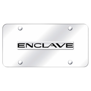 Au-TOMOTIVE GOLD | License Plate Covers and Frames | Buick Enclave | AUGD1881