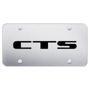 Au-TOMOTIVE GOLD | License Plate Covers and Frames | Cadillac CTS | AUGD1889