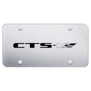Au-TOMOTIVE GOLD | License Plate Covers and Frames | Cadillac CTS-V | AUGD1891