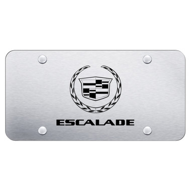 Au-TOMOTIVE GOLD | License Plate Covers and Frames | Cadillac Escalade | AUGD1894