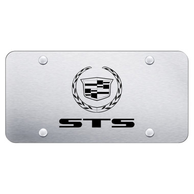 Au-TOMOTIVE GOLD | License Plate Covers and Frames | Cadillac STS | AUGD1899