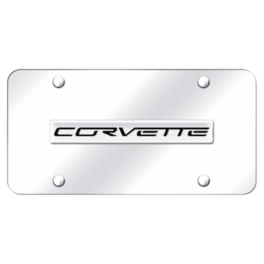 Au-TOMOTIVE GOLD | License Plate Covers and Frames | Chevrolet Corvette | AUGD1914